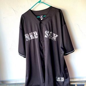 Boston Red Sox Majestic Baseball Jersey 3xl tall